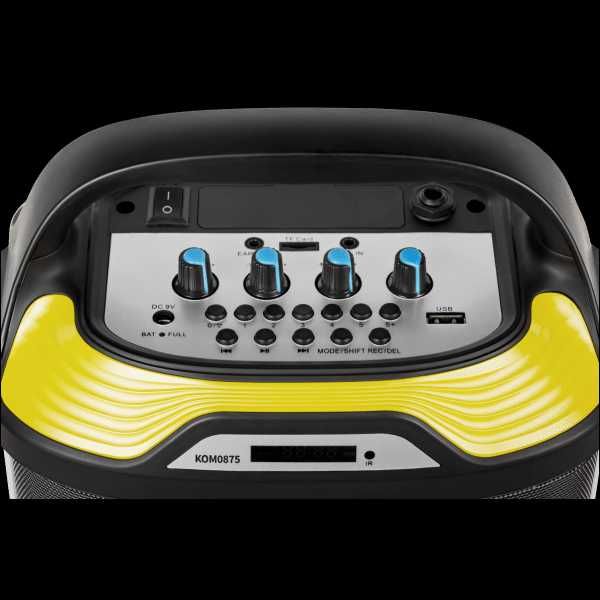 Przenośny zestaw głośnikowy Quer z funkcją MP3, Bluetooth, radio