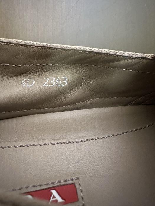 Мужские слипоны Prada Оригинал