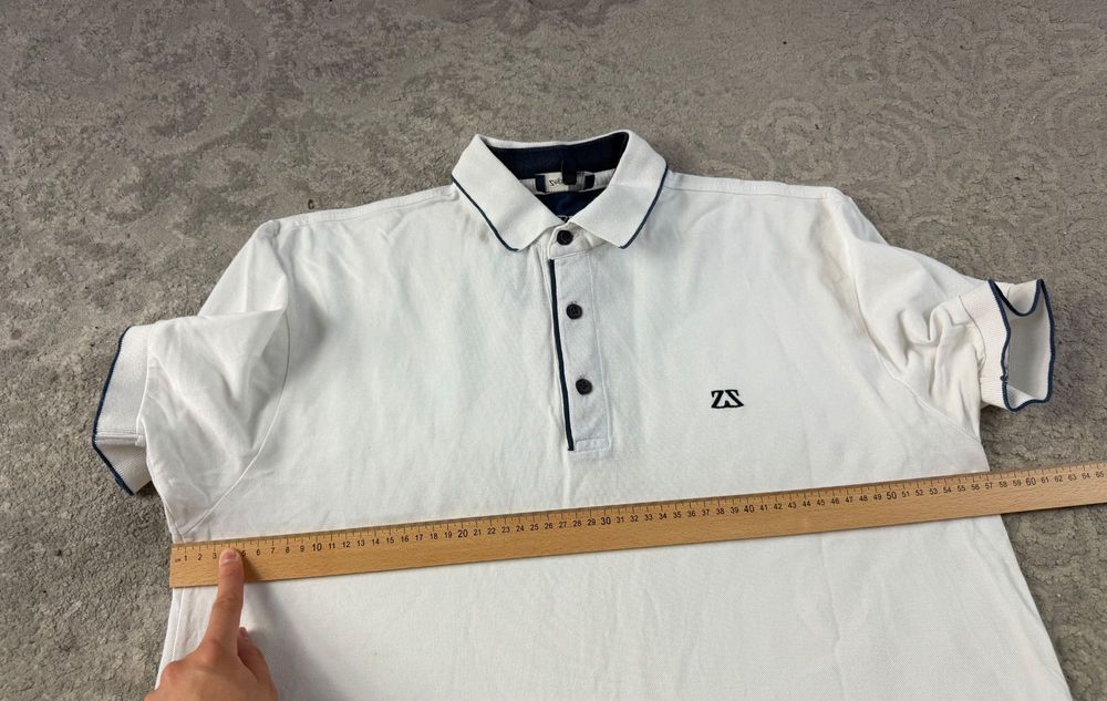 Koszulka Polo Ermenegildo Zegna Sport Biała