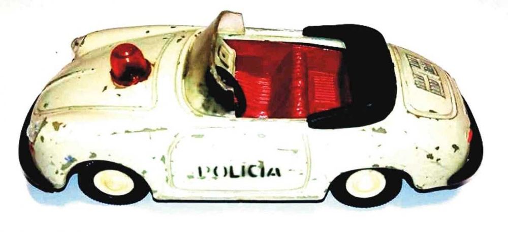 Jato peças originais para restauro de modelos do Porsche da Policia