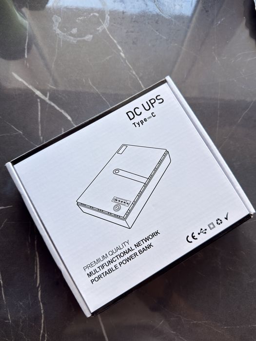 ДБЖ УПС Безперебійник для роутера 24000 MAh WI-FI UPS