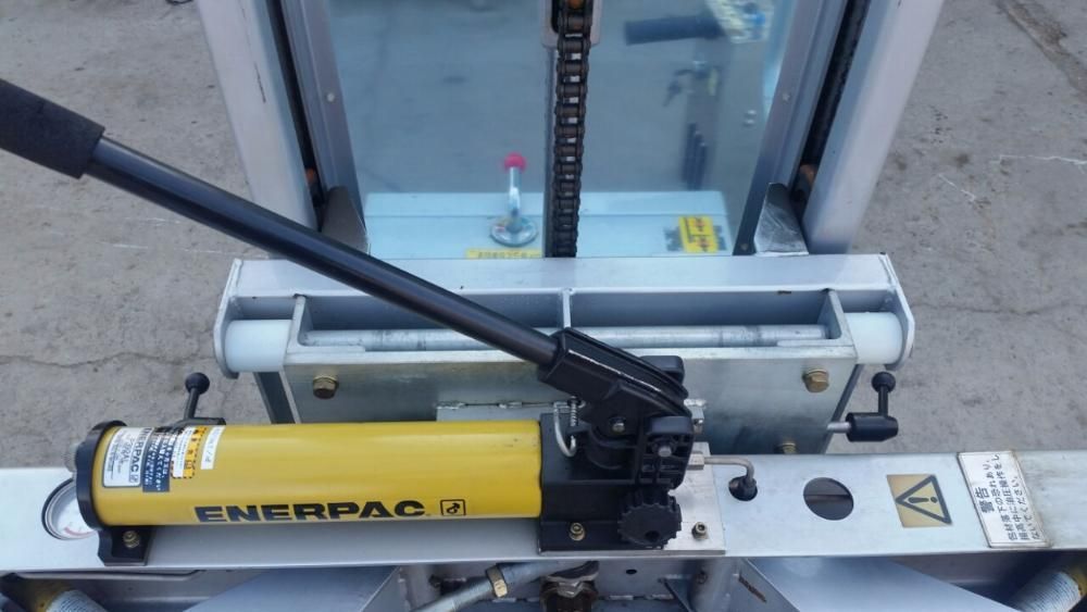 Японський Mitsubishi навантажувач електро гідравличний Штабелер роква