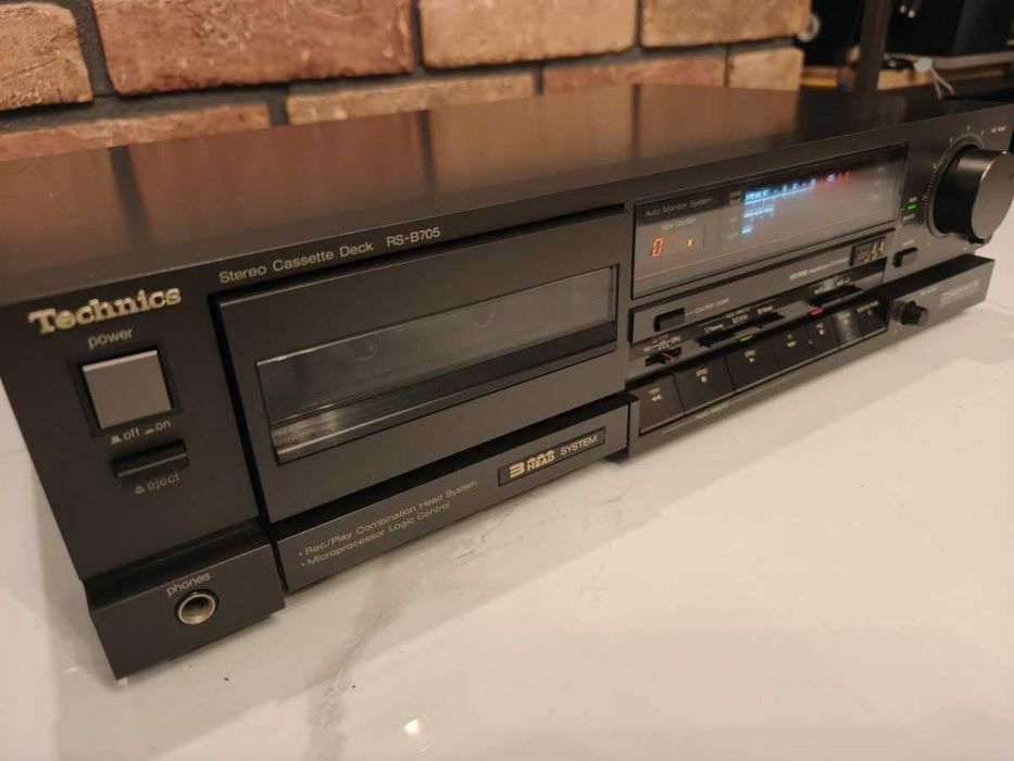 TECHNICS RS-B705 Wysoki model ! Magnetofon 3 głowicowy