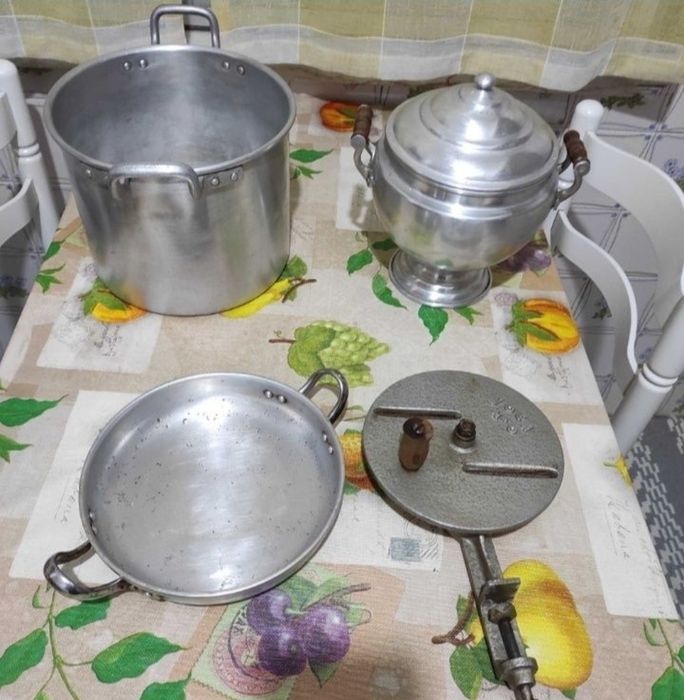 Tachos e panelas de 5€ a 30€