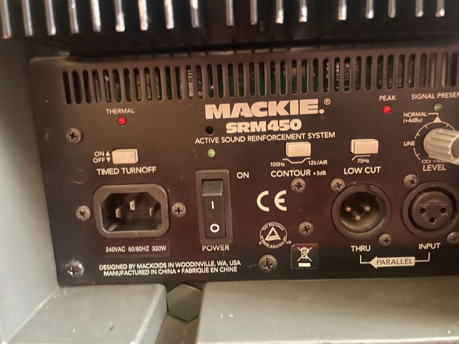 Колонки Mackie SRM 450 v1