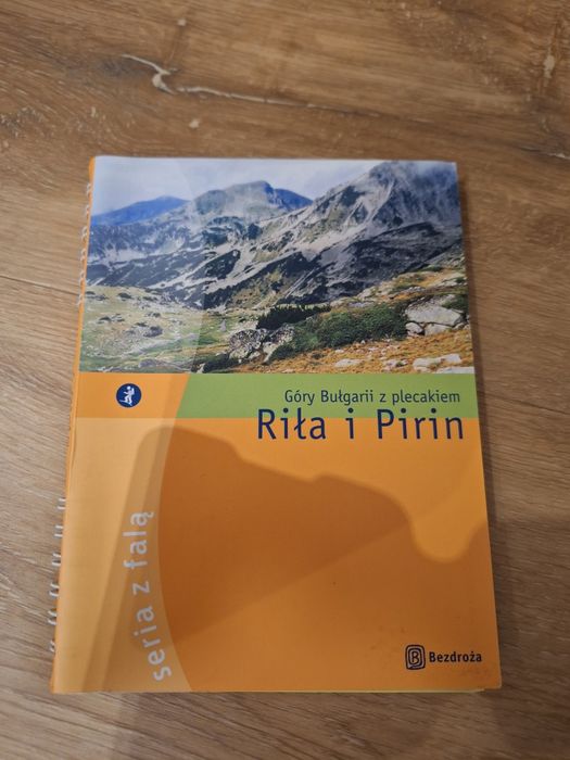 Książka przewidnik Riła i Piryn Góry Bułgarii