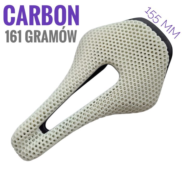 RYET AIRCODE CARBON druk 3D siodełko siodło carbonowe zeius gravel