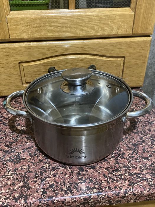 Кастрюля Vincent 2 литра б/у