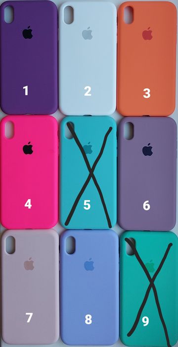 Чехол силиконовый Айфон,  IPhone XR, XS, X. Soft-touhc покрытие. С микрофиброй внутри.