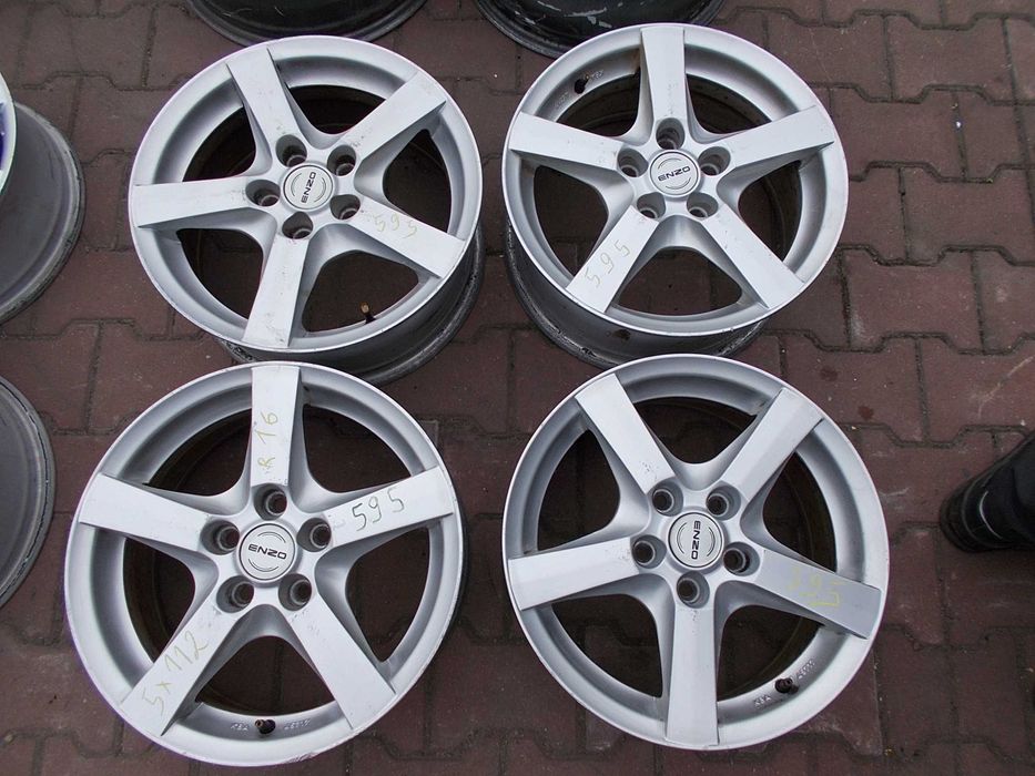 Felgi aluminiowe VW ENZO 7Jx16 ET48 5x112 Nr.595