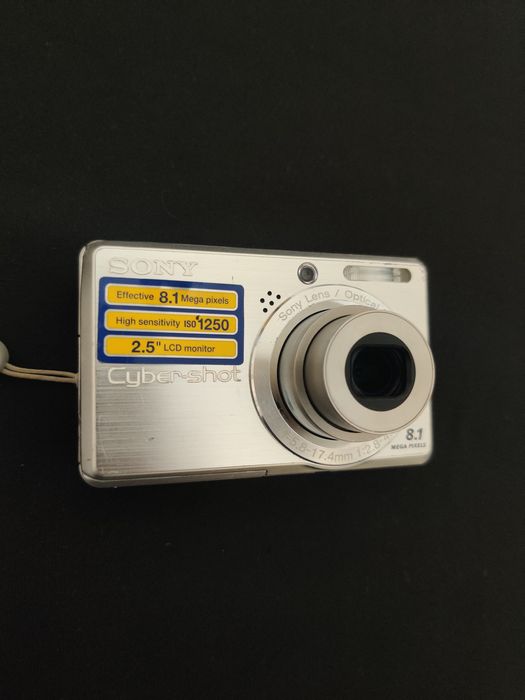 Sony Cyber-shot DSC-S780 Aluminum Вінтажна Мильниця фотоапарат фотокамера