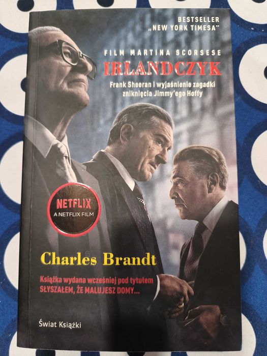 Irlandczyk Charles Brandt książka