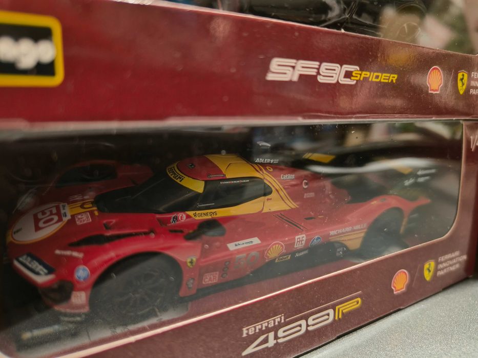 Kolekcja Ferrari Shell 5 modeli 1:41 2025 Szczecin Dąbie • OLX.pl