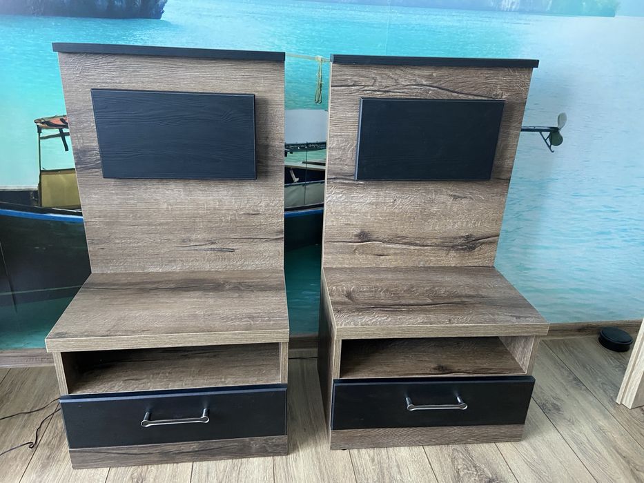 Szafki nocne z oswietleniem LED