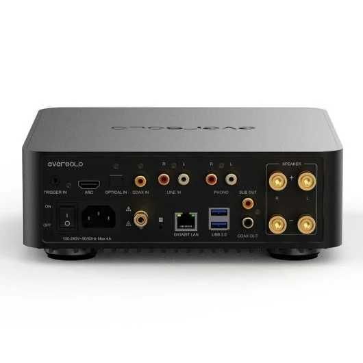 eversolo play CD edition - amplificador + streamer + leitor de cd 3 em 1 - novo