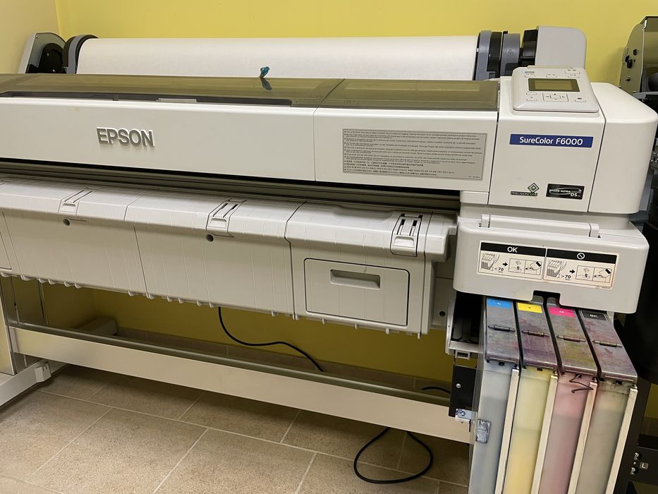 Epson SC-F 6000 drukarka do sublimacji sublimacyjna ploter sublimacja maly przebieg