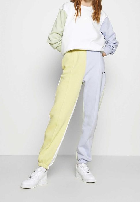 X81 kolorowe dresowe spodnie damskie Nike dresy pumpy S 36