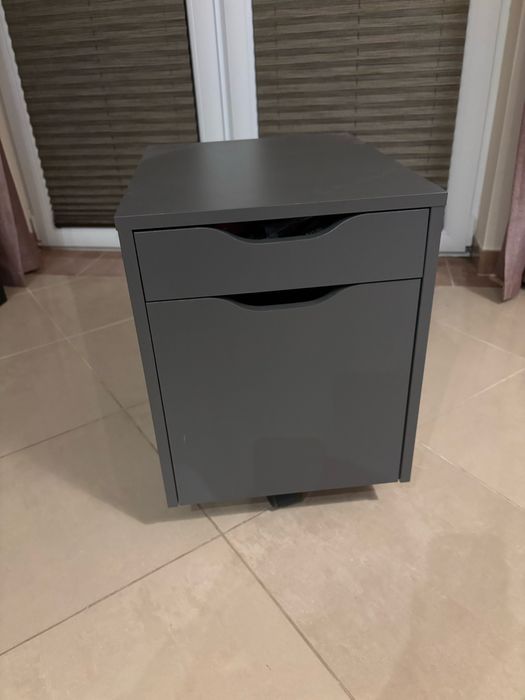 Ikea, biurko, komoda, blat