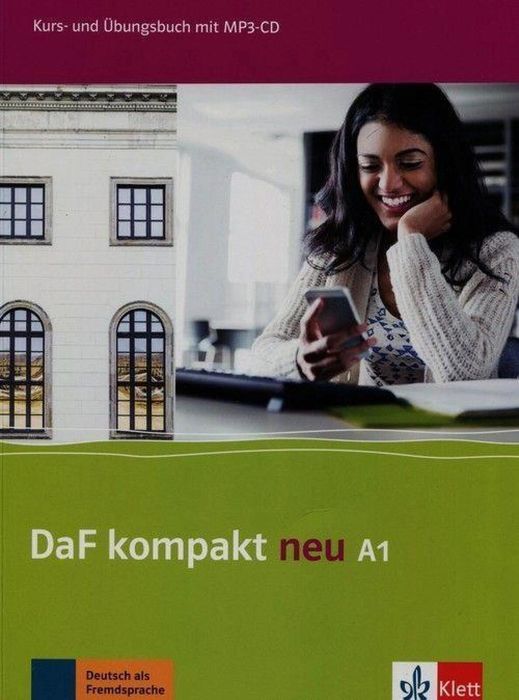 DaF Kompakt Neu A1 Kurs- und Ubungsbuch + CD Klett Polska Birgit Braun