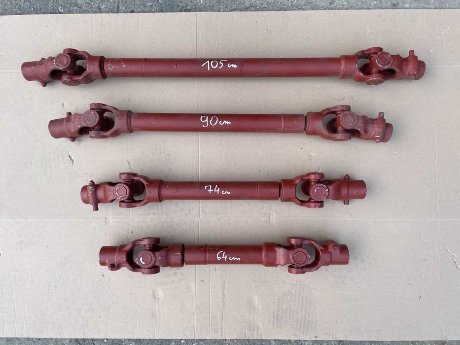 Wałek przekaźnika mocy WOM *rurowy* * frezowany* - DOSTAWA-