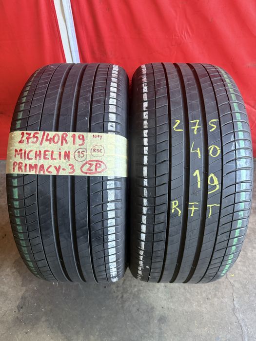 Pneus RFT 275/40/19 Michelin Impecaveis