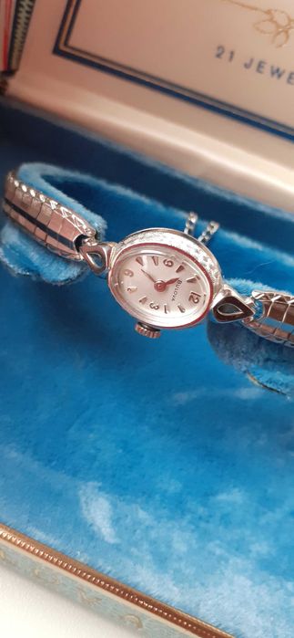 Zegarek na bransoletce BULOVA N8 10K R.G.P Stan super.