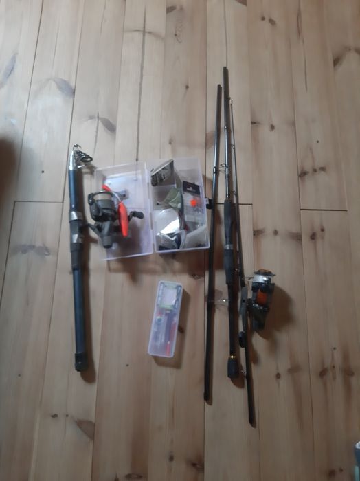 Conjuntos cana de pesca