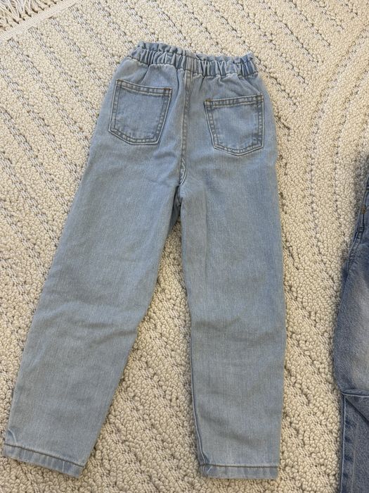 Джинси для дівчинки світлі та темні 110 см 4-5 років zara