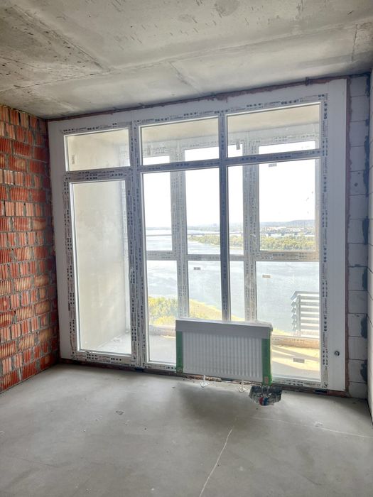 Панорамные балконные блоки  с дверью разных размеров