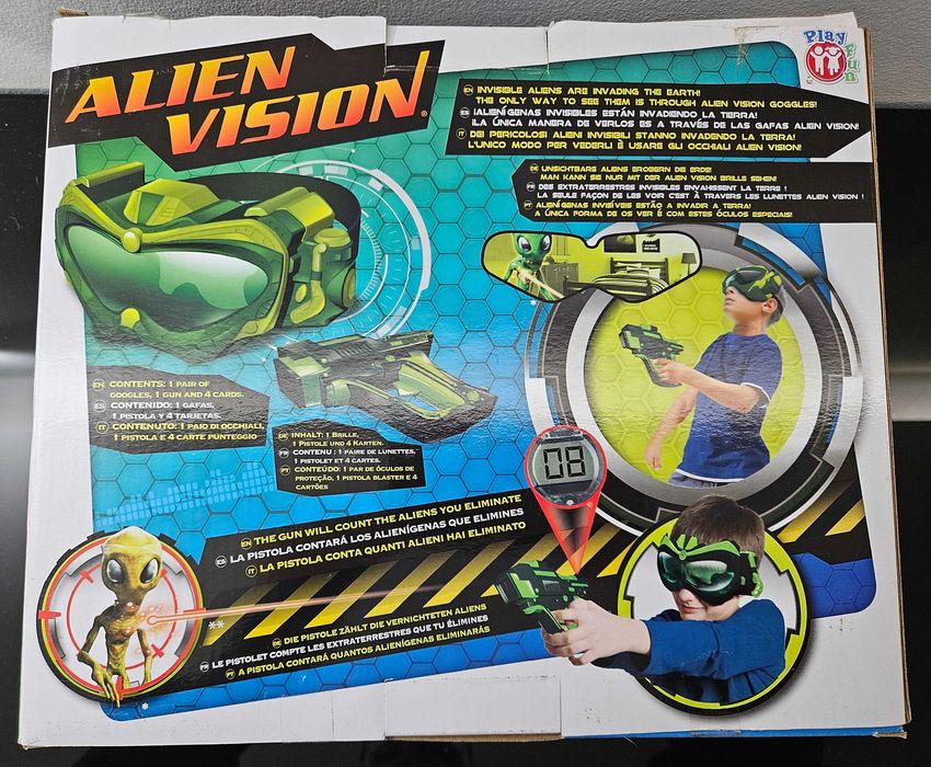 Jogo interativo para criança "Alien Vision"