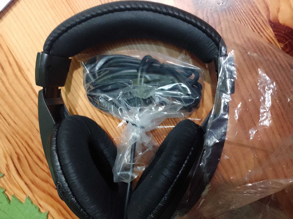 Słuchawki przewodowe Stereo HEADPHONES  hi-fi nowe duże
