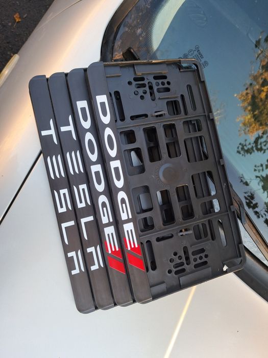 Номерна рамка, рамка під номер Dodge Tesla Mazda Nissan Toyota