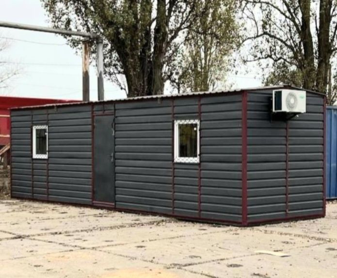 Вагончик утеплён.Новый