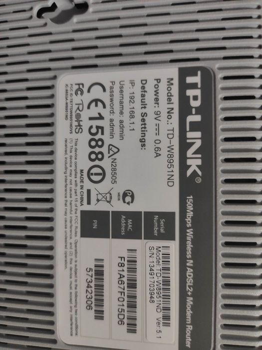 Router tp-link novo64564250080387124