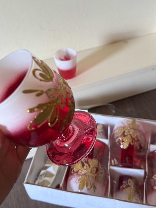 Набір: бокали 6шт. + рюмки 6шт., Bohemia Glass(Богемія), Чехія, Нові!