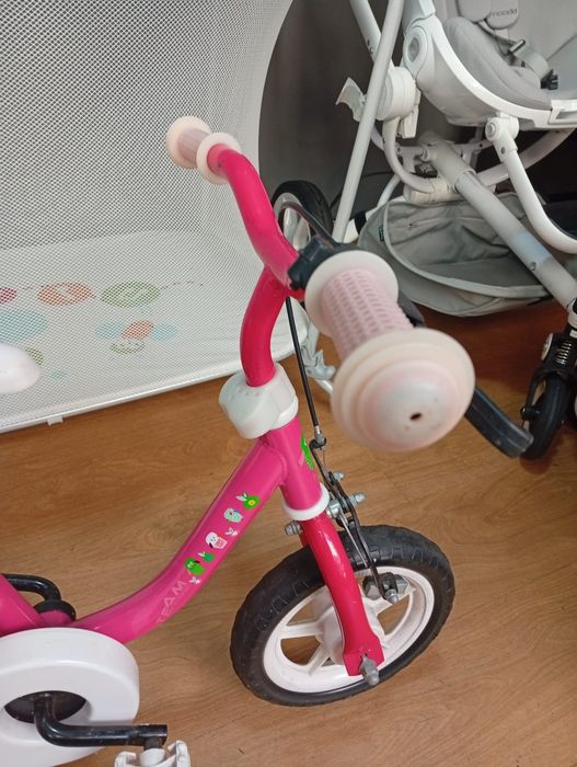 Bicicleta com pega
