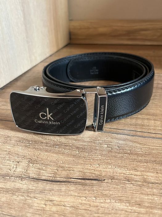 Skórzany Pasek Męski Calvin Klein