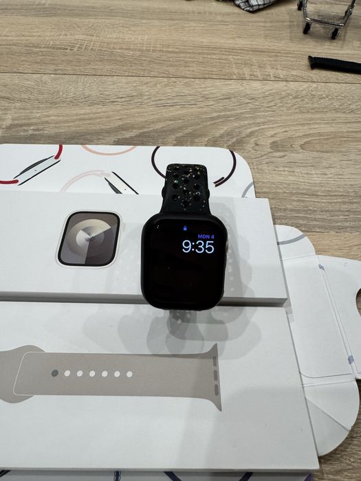 Apple Watch Series 9 45mm | Stan idealny | 100% kondycji baterii