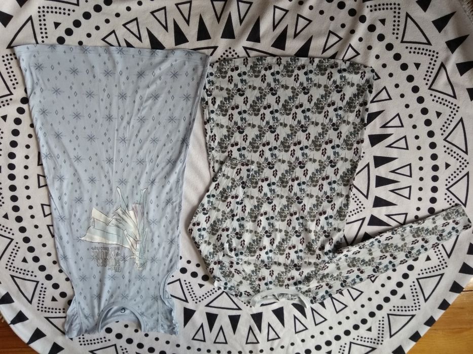 2 koszule nocne piżamy jednoczęściowe Frozen Kraina Lodu 122/128 Cubus