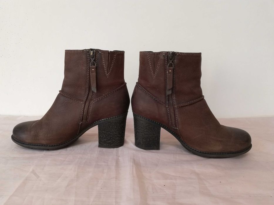 Buty botki skórzane Clarks UK 5 rozmiar 38 wkładka 25 cm