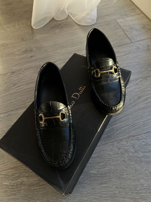 Шкіряні лофери Massimo Dutti