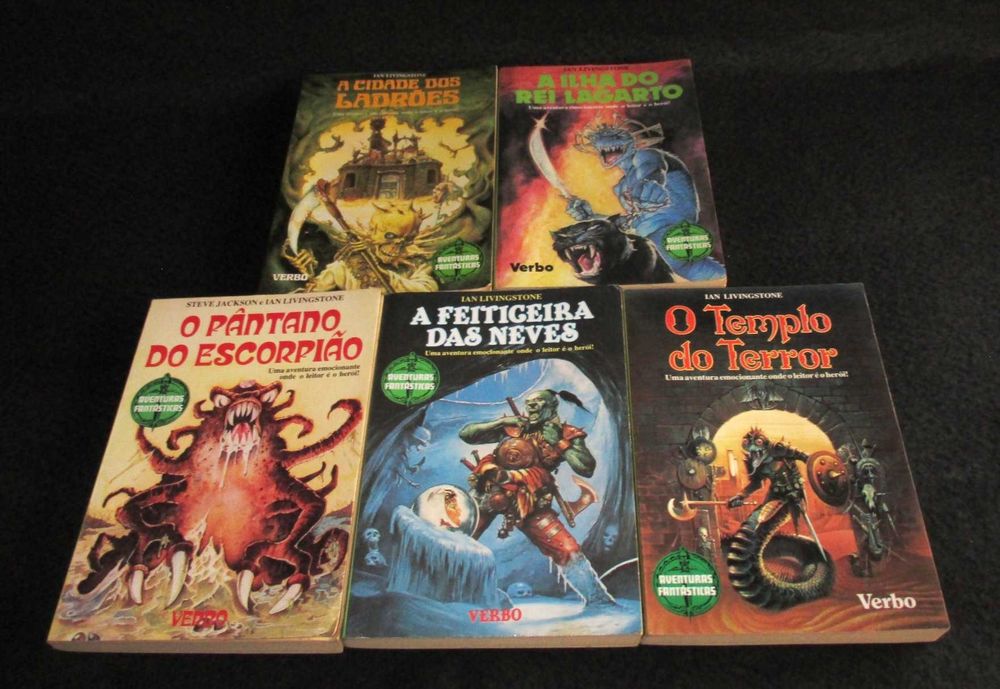 Livros Colecção Aventuras Fantásticas Verbo