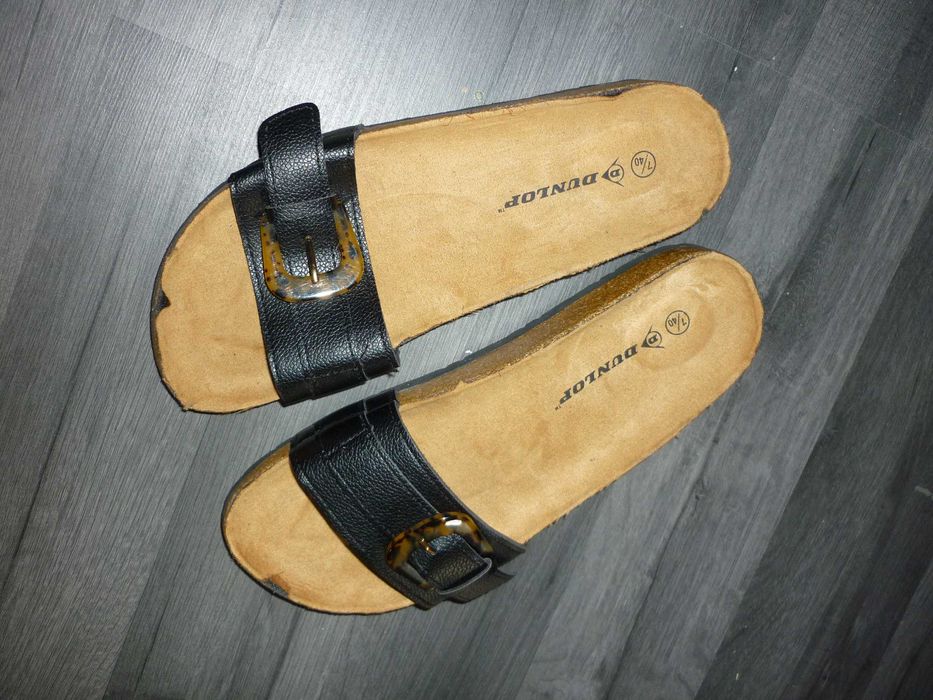 Dunlop klapki na korku nowe