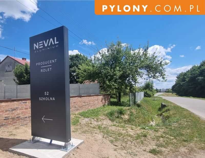 Pylon reklamowy Premium  - Nowoczesny Minimalizm