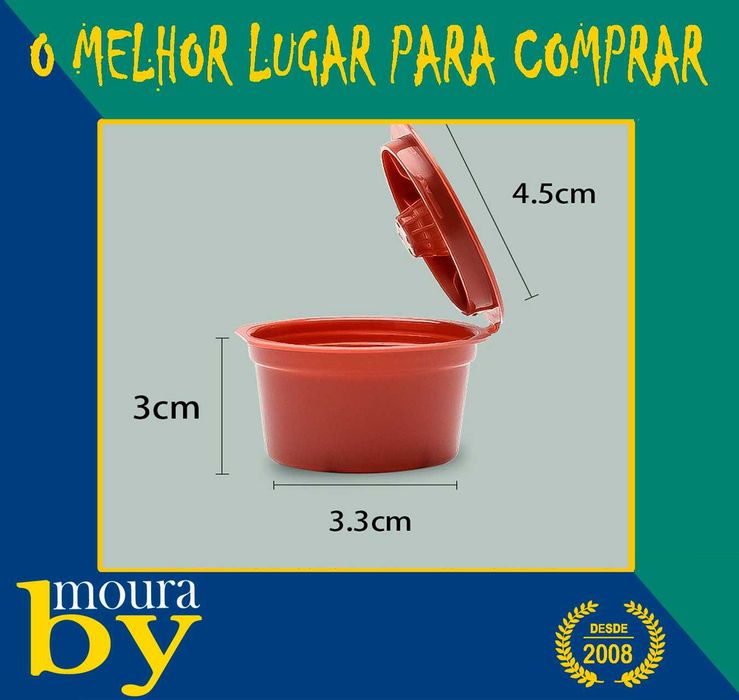 3 Cápsulas Café Reutilizáveis Pongo Doce