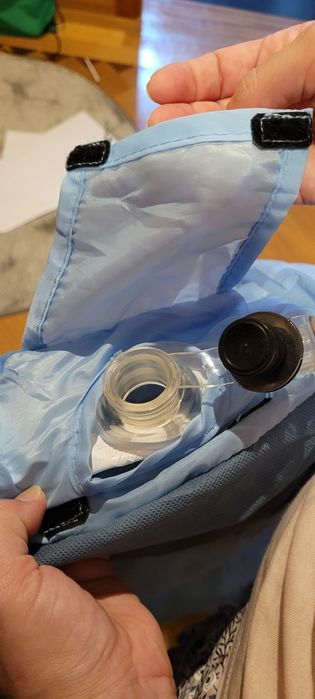 Saco Cama com colchão insuflável para criança