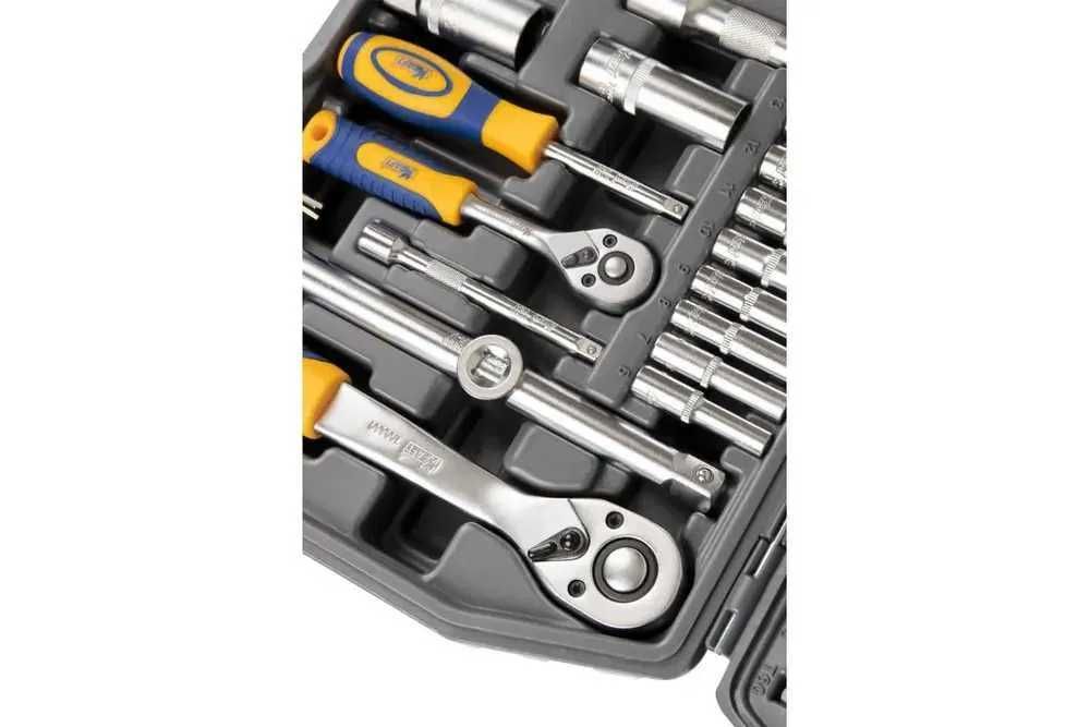 Набір інструментів KRAFT 108 од хром-ванадій набор головок ключей PL