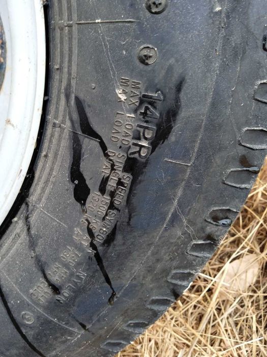 4 Jantes para atrelado agrícola