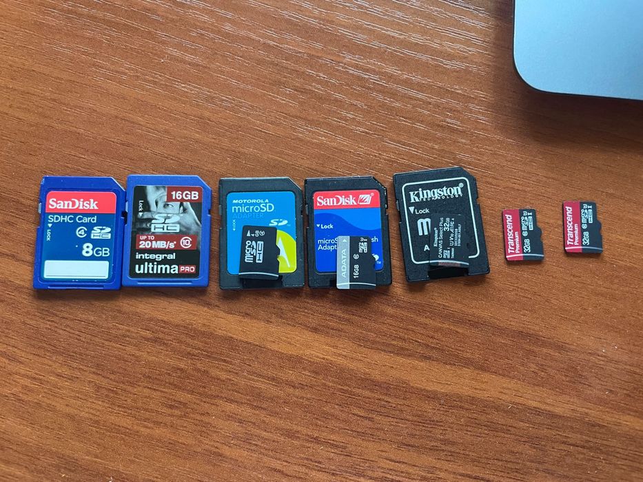 SD карти пам'яті (для телефону/фотоапарату)