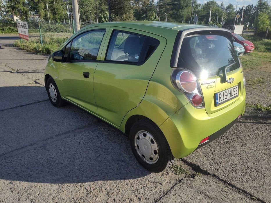 Chevrolet Spark 1.0 Benzyna 2011 Niski Przebieg